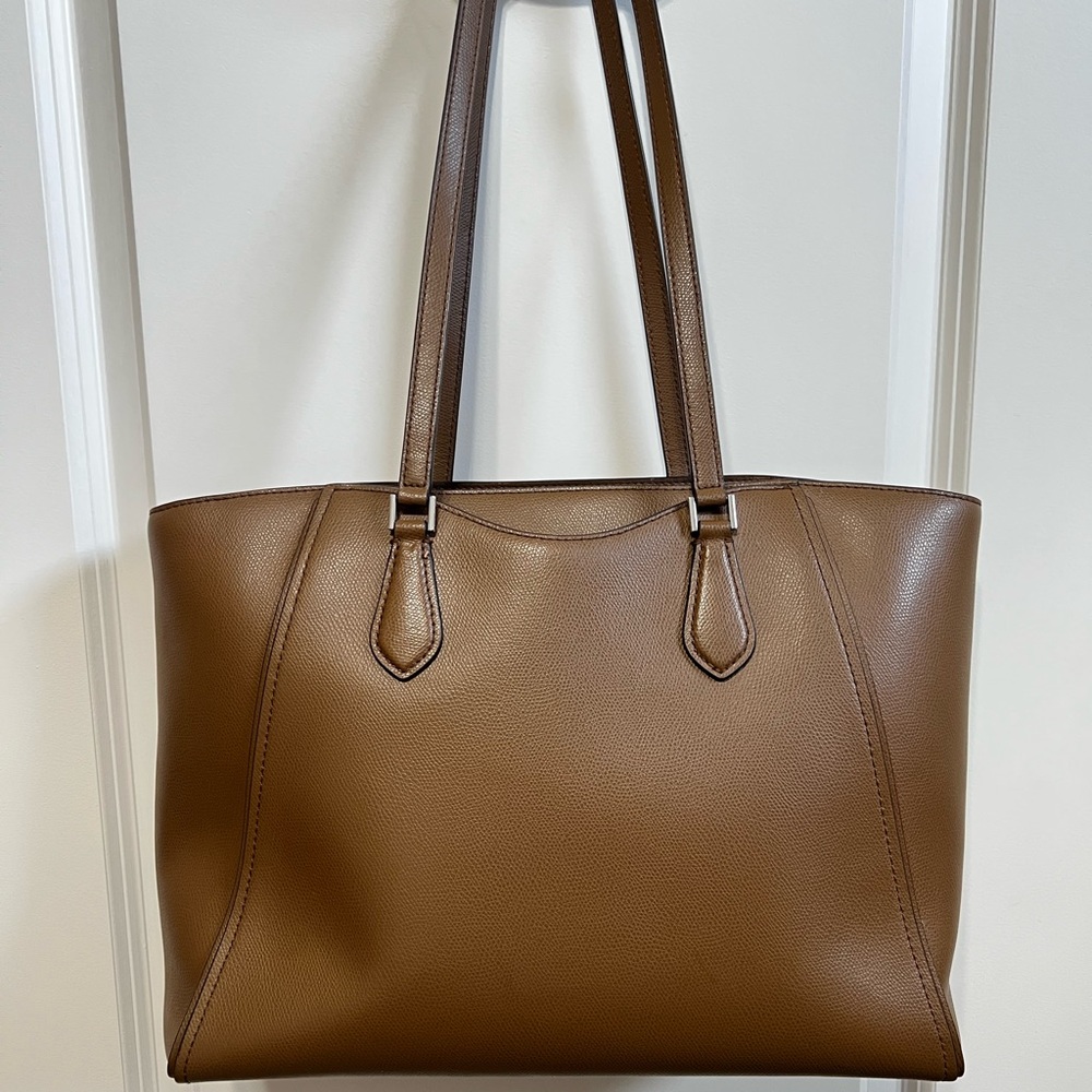 Michael Kors Tan Leather Tote - Picture 2 of 7